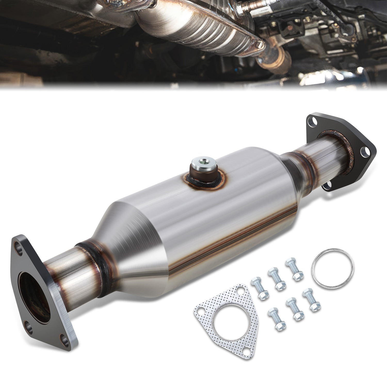 Factory Replacement Catalytic Converter <BR>01-03 Acura CL, 98-02 Accord, 99-04 Odyssey
