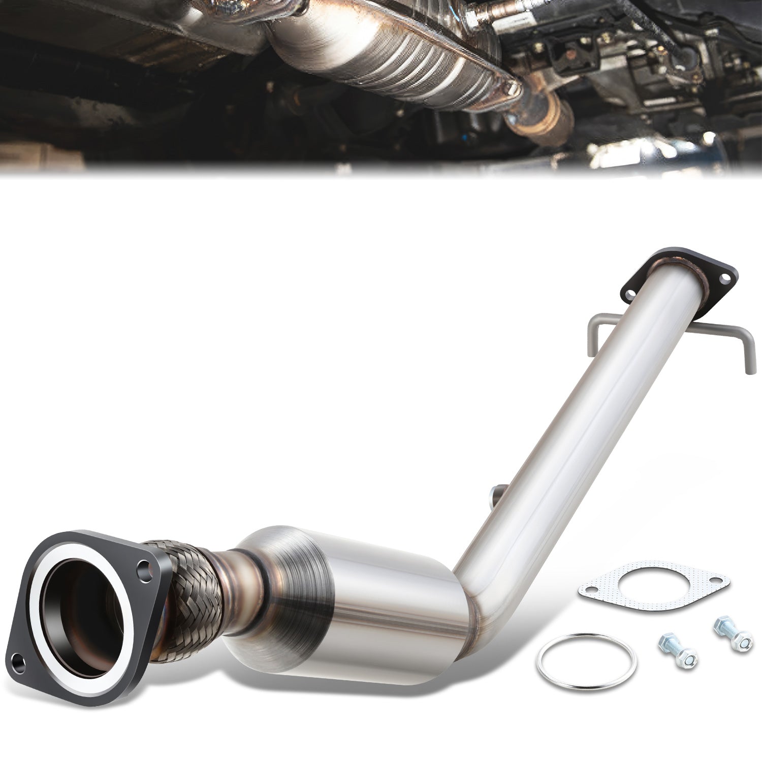 Factory Replacement Catalytic Converter <BR>06-11 Chevy Impala, 06-07 Monte 3.5L 3.9L