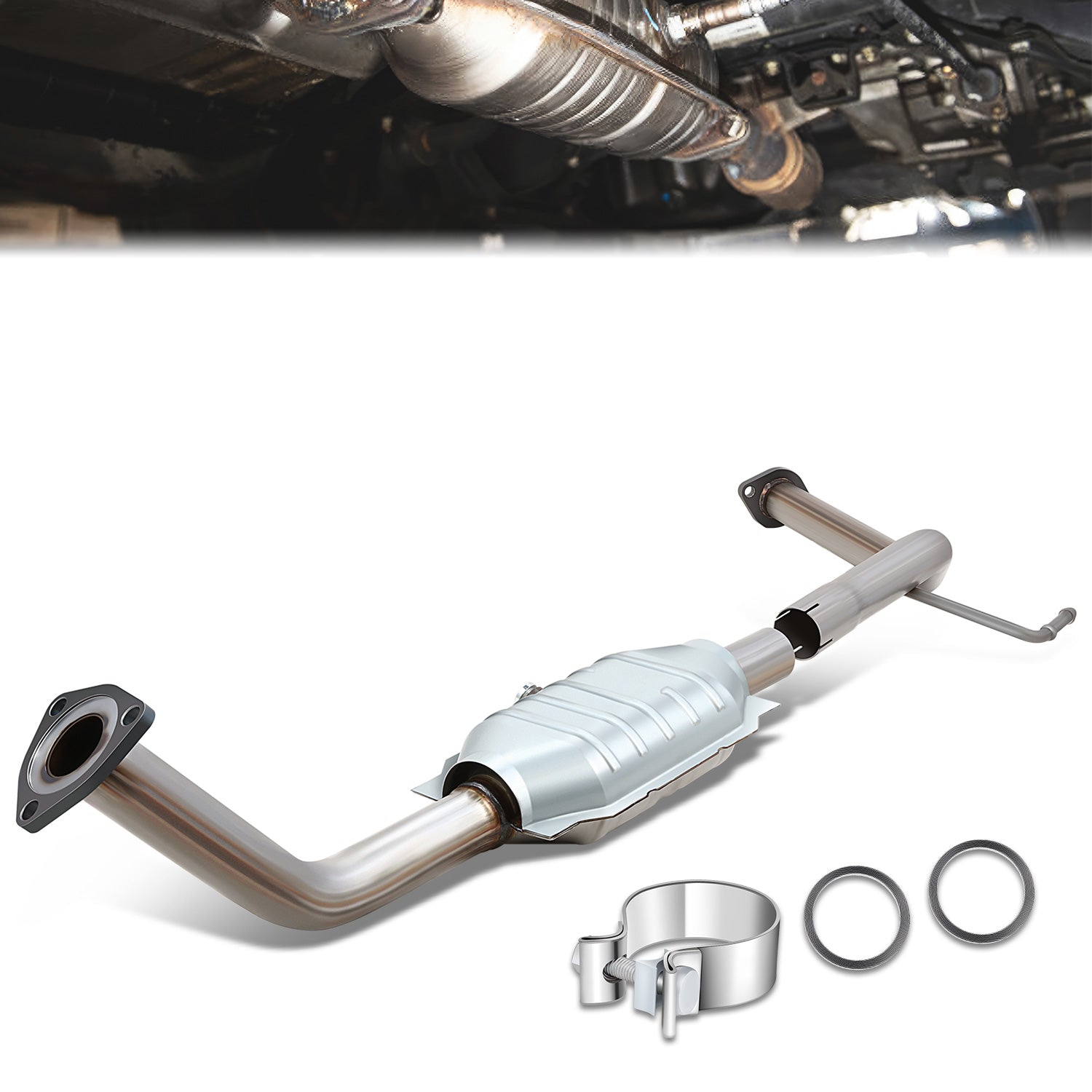 Factory Replacement Catalytic Converter <BR>05-07 Toyota Sequoia 4.7L Left