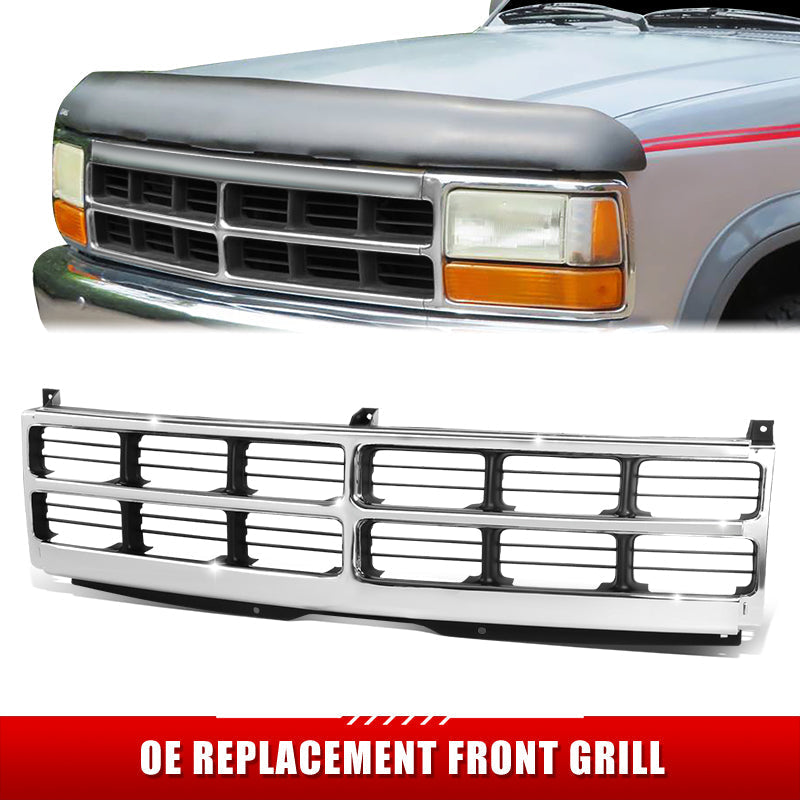 Factory Replacement Grille <br>91-96 Dodge Dakota