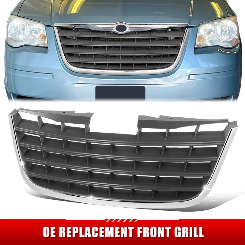 Factory Replacement Grille <br>08-10 Chrysler Town & Country