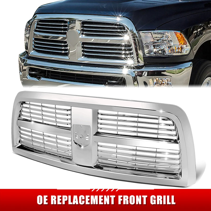 Factory Replacement Grille w/Badge Slot <br> 10-12 Dodge Ram 2500 3500