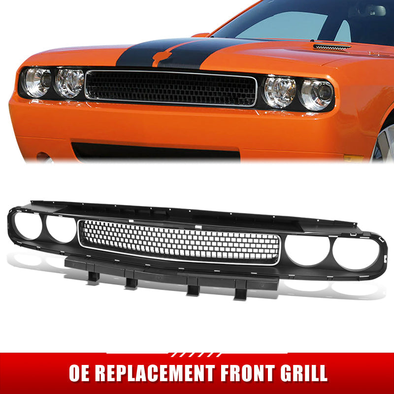 Factory Replacement Grille <br>08-14 Dodge Challenger