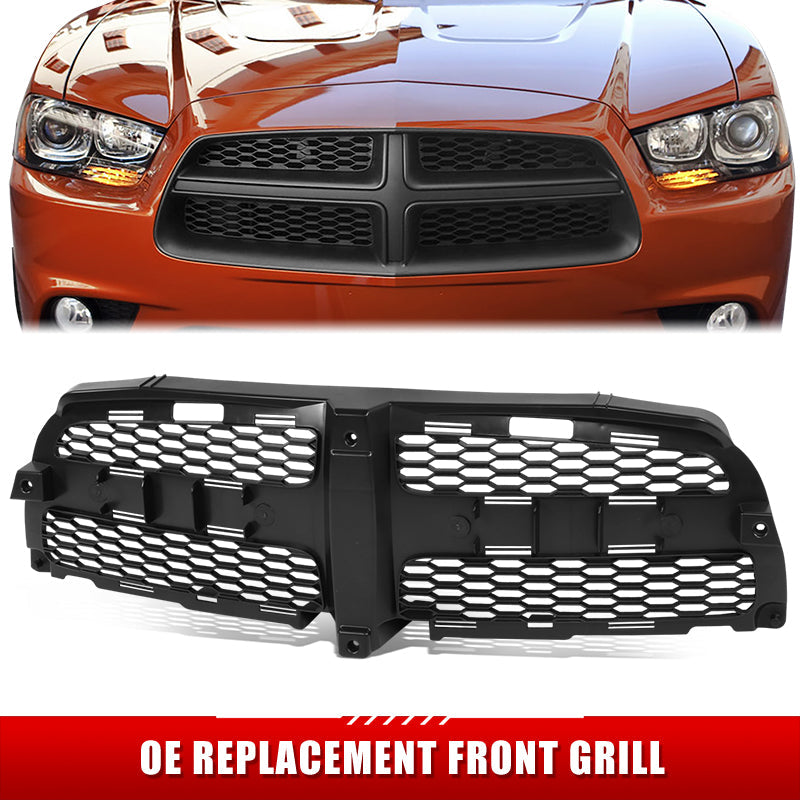 Factory Replacement Grille <br>11-14 Dodge Charger