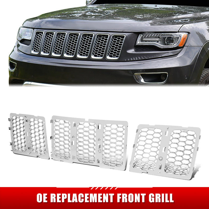 Factory Replacement Honeycomb Grille <br> 14-16 Jeep Grand Cherokee