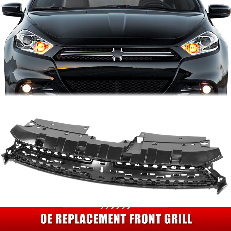 Factory Replacement Grille <br>13-16 Dodge Dart