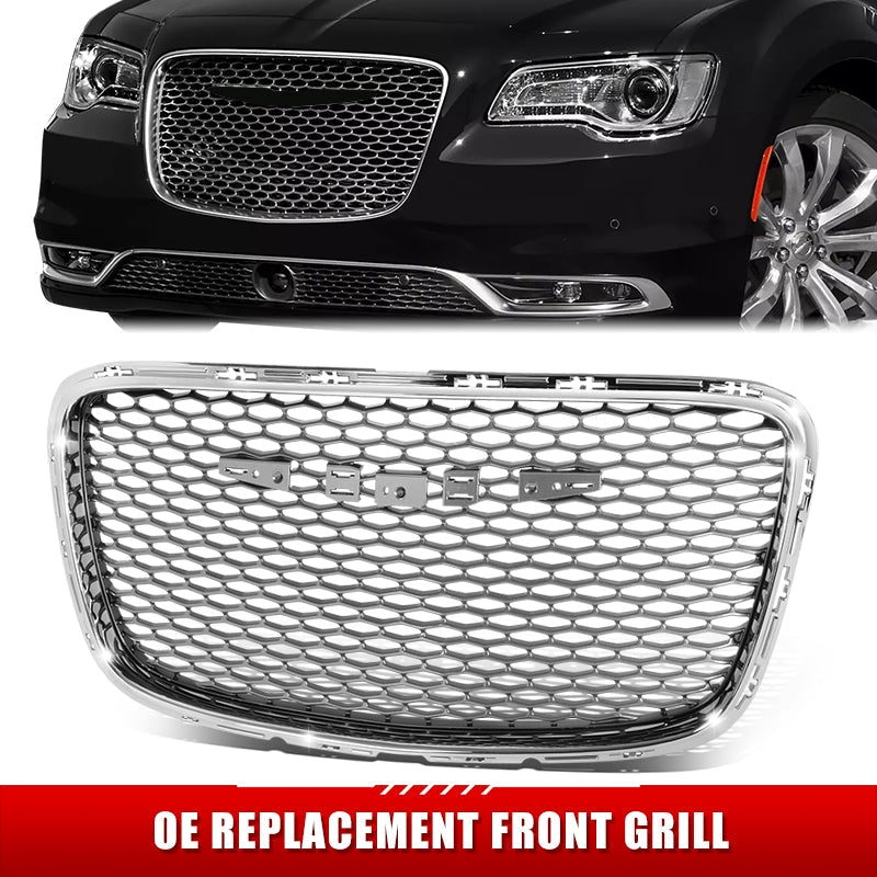 Factory Replacement Grille <br>15-22 Chrysler 300 Type1