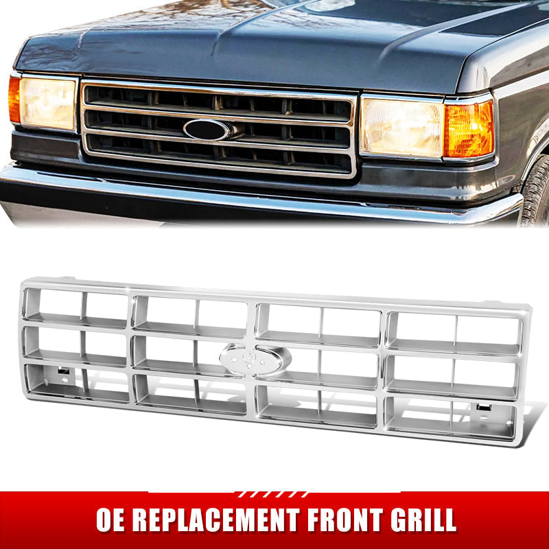 Factory Replacement Grille <br>89-92 Ford Ranger, 89-90 Bronco Ii