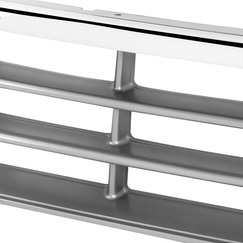 Factory Replacement Grille (Chrome) <br>92-96 Ford E150-E350 Econoline/Club Wagon