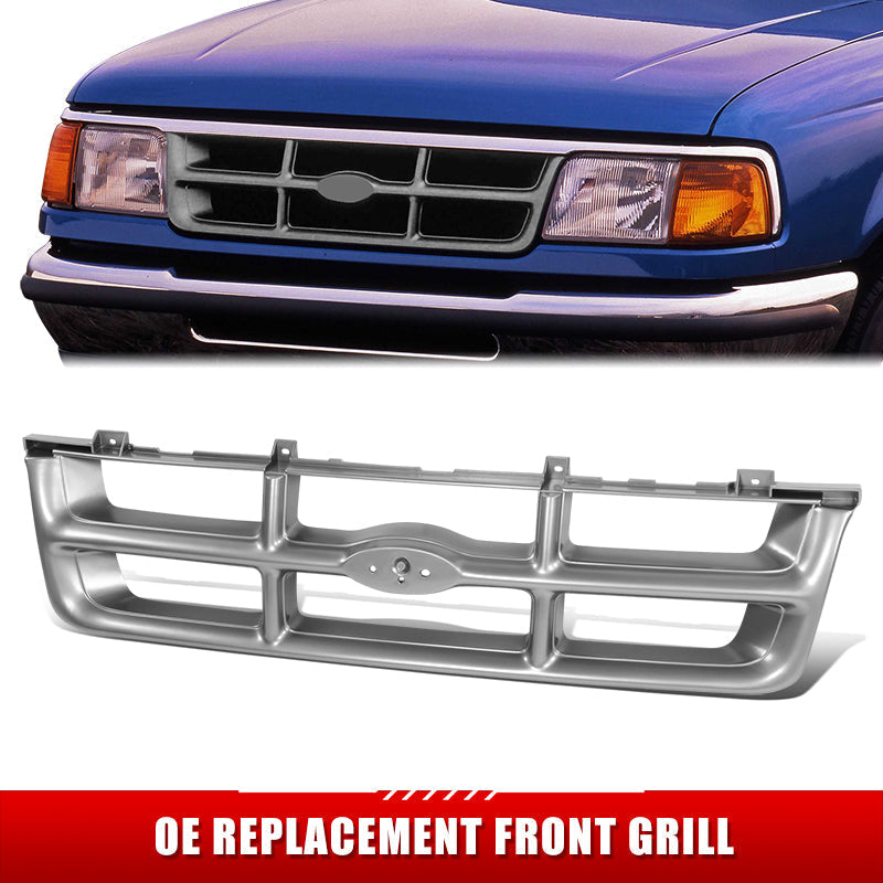 Factory Replacement Grille <br>93-94 Ford Ranger 2WD Styleside