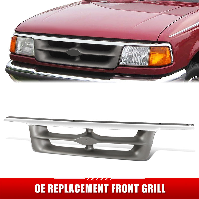 Factory Replacement Grille <br>95-97 Ford Ranger Styleside