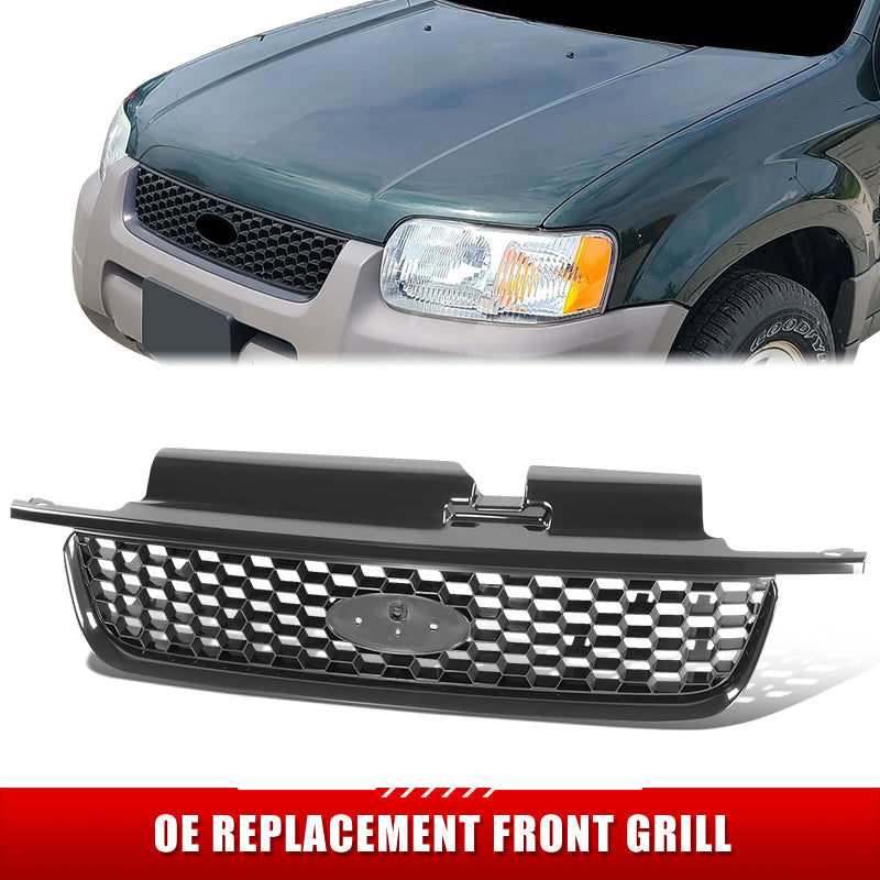 Factory Replacement Grille <br>01-04 Ford Escape