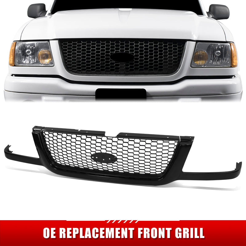 Factory Replacement Grille <br>01-03 Ford Ranger