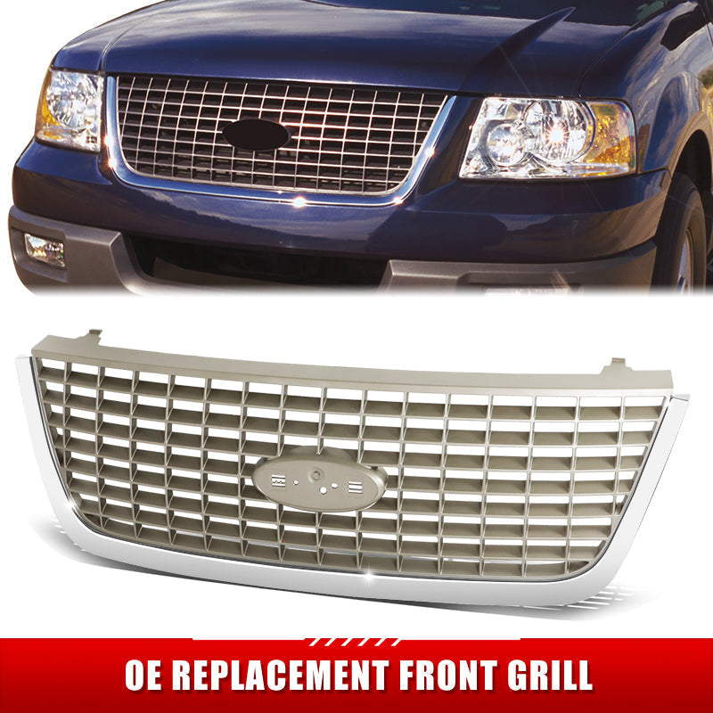 Factory Replacement Grille <br>03-06 Ford Expedition