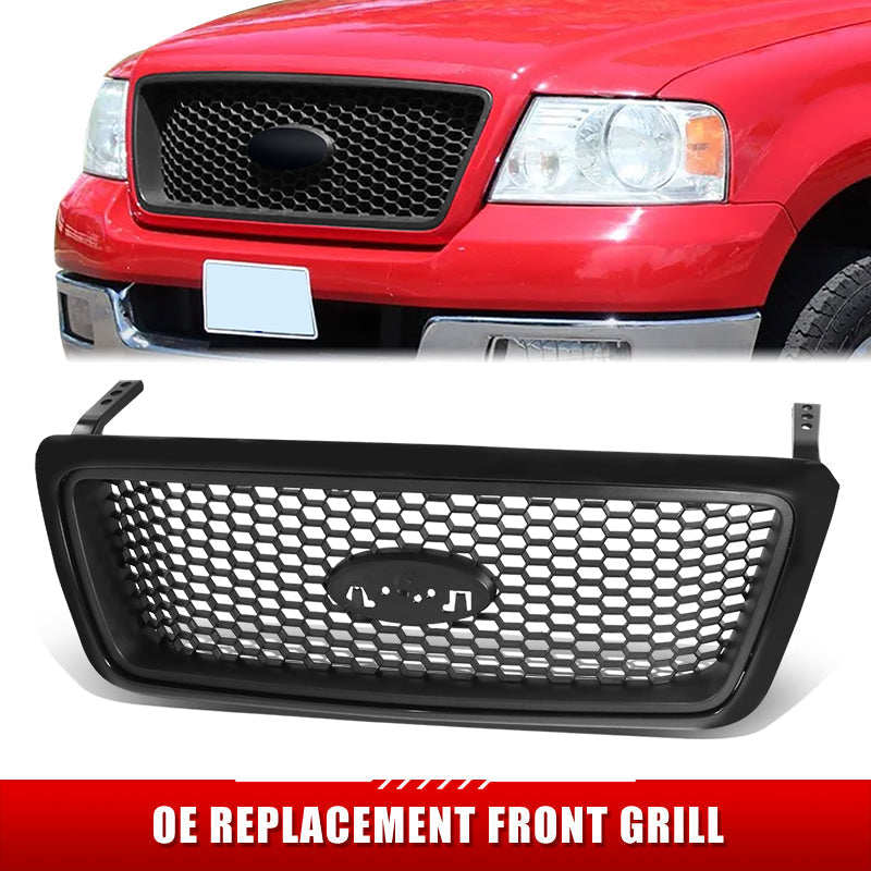 Factory Replacement Grille <br>04-08 Ford F-150 XLT