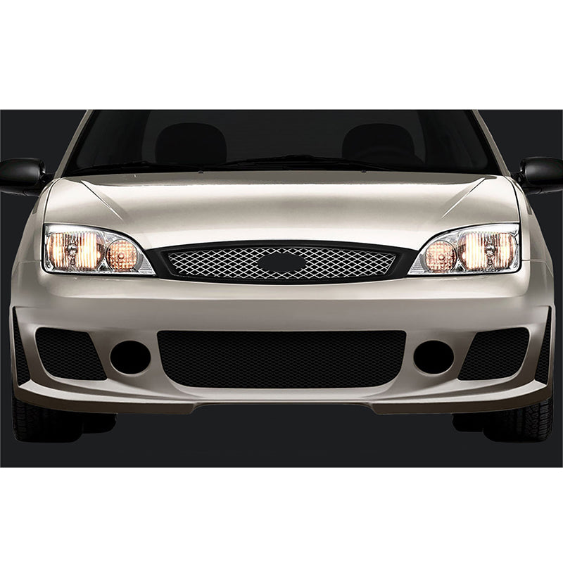 Factory Replacement Grille (Black/Grey) <br>05-07 Ford Focus