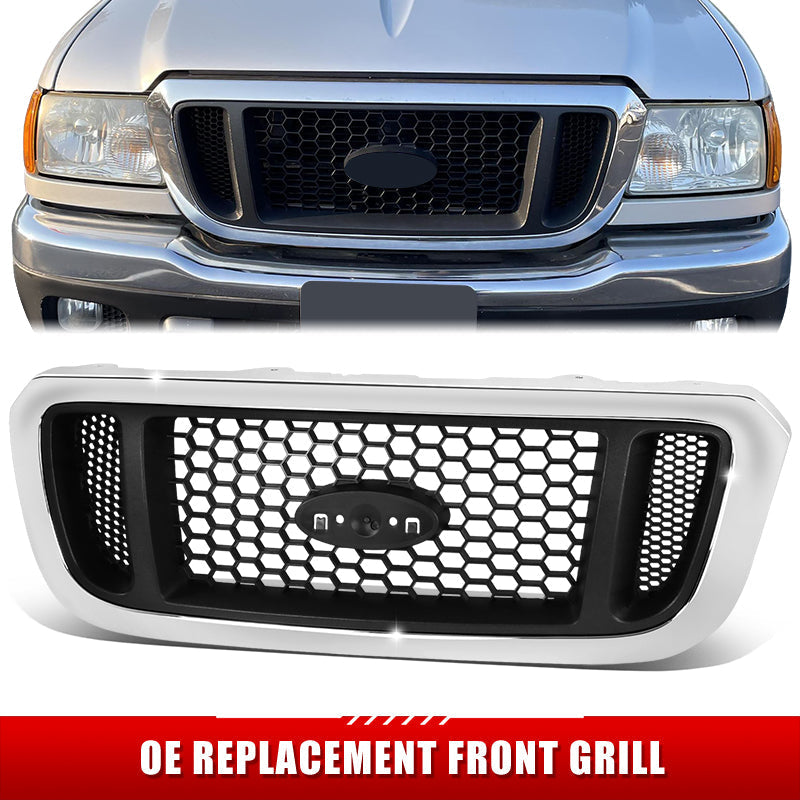 Factory Replacement Grille <br>04-05 Ford Ranger