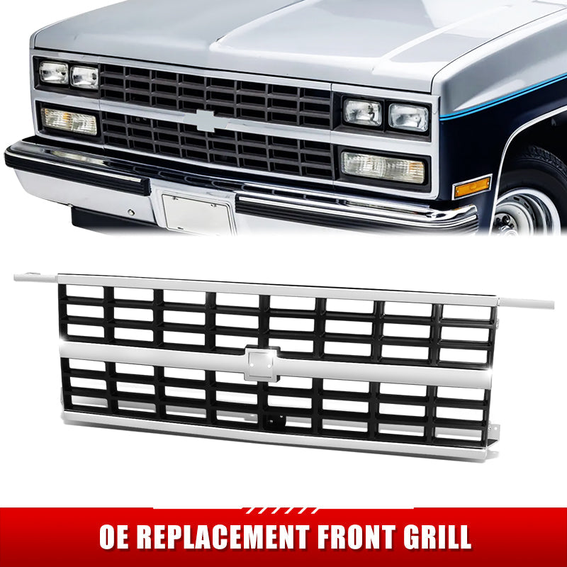 Factory Replacement Grille <br>89-91 Chevy Blazer, R/V2500,3500