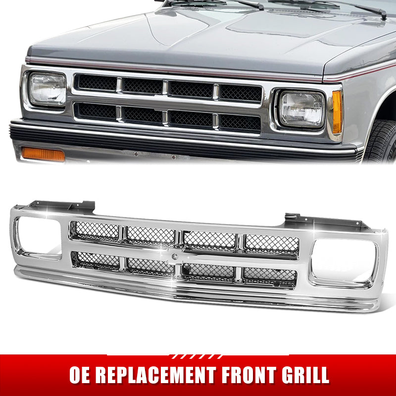 Factory Replacement Grille <br>91-94 Chevy S10 Blazer, 91-93 S10