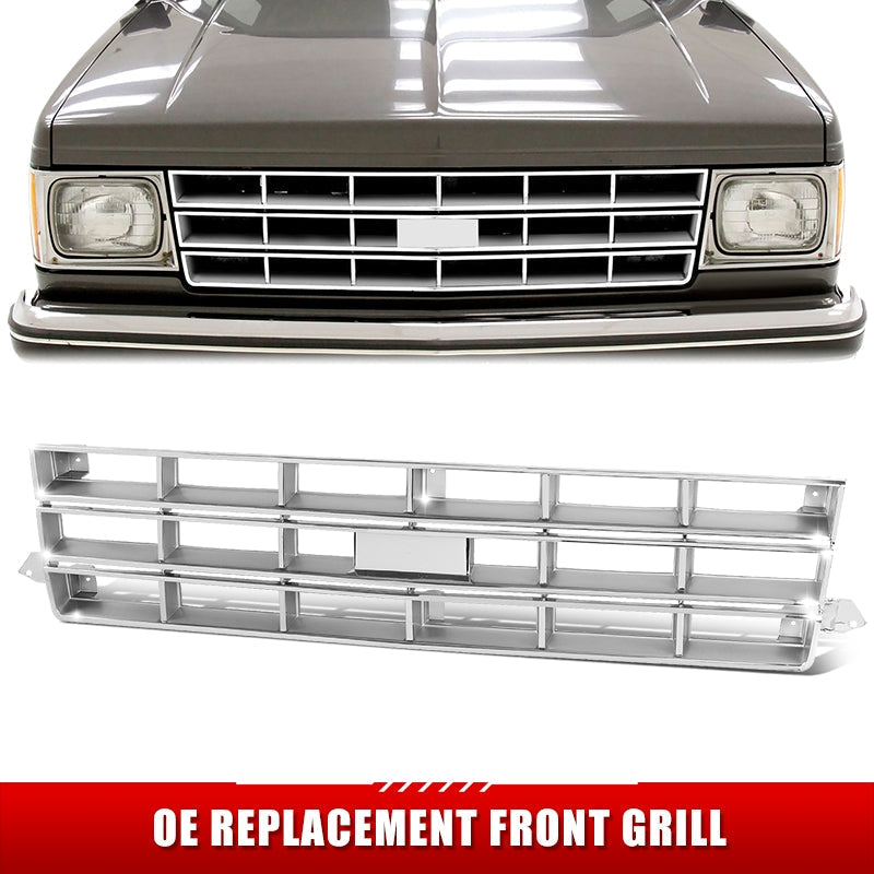 Factory Replacement Grille <br>83-90 Chevy S10/Blazer