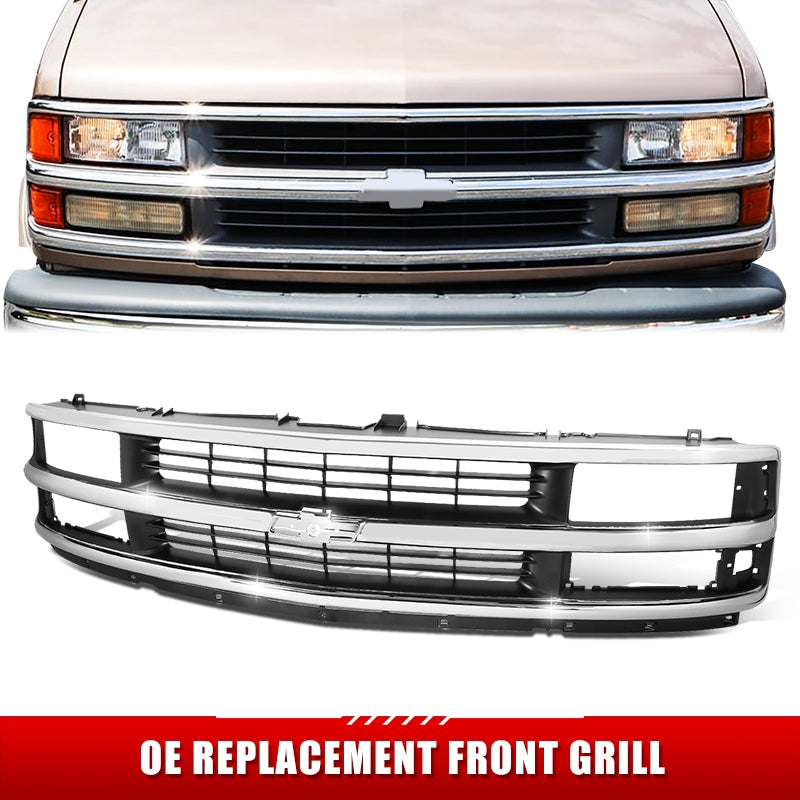 Factory Replacement Grille <br>96-02 Chevy Express 1500-3500