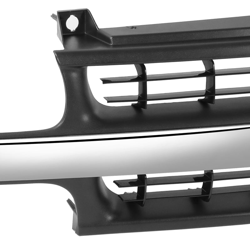 Factory Replacement Grille (Black) <br>99-02 Chevy Silverado 1500