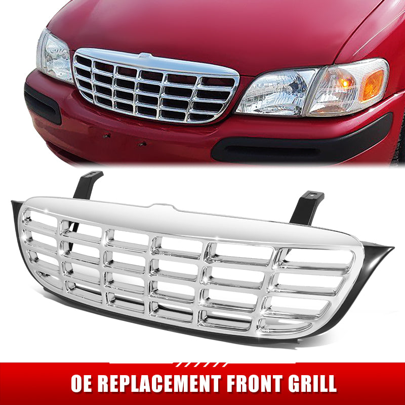 Factory Replacement Chrome Grille <br> 97-00 Chevy Venture