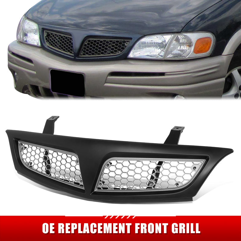 Factory Replacement Honeycomb Mesh Grill <br> 01-05 Pontiac Montana