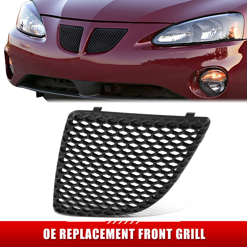 Factory Replacement Grille (Left) <br>04-08 Pontiac Grand Prix