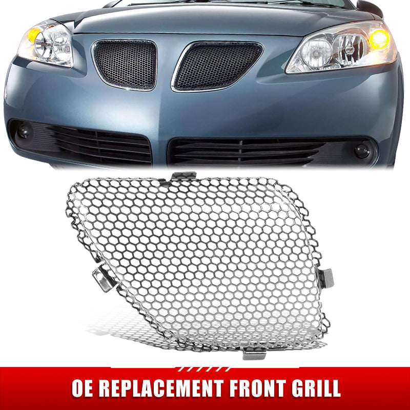 Factory Replacement Grille (Right,Black) <br>05-09 Pontiac G6