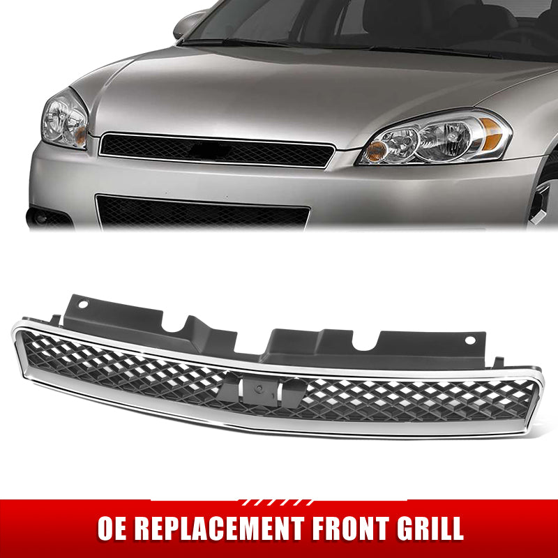 Factory Replacement Grille <br> 06-13 Chevy Impala, 14-16 Impala Limited, SS