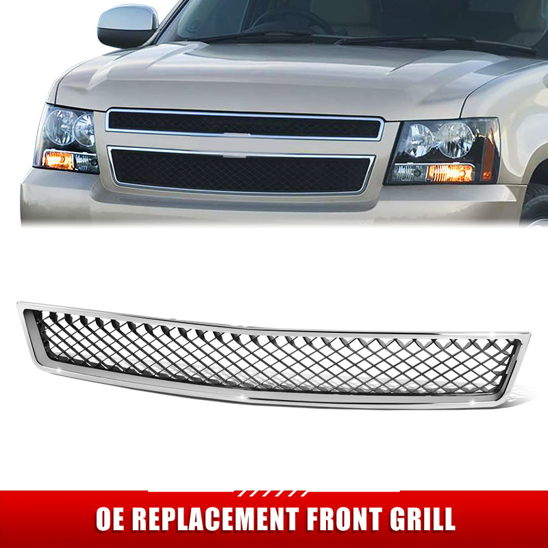 Factory Replacement Grille (Chrome) <br>07-14 Avalanche, Suburban 1500, 2500, Tahoe