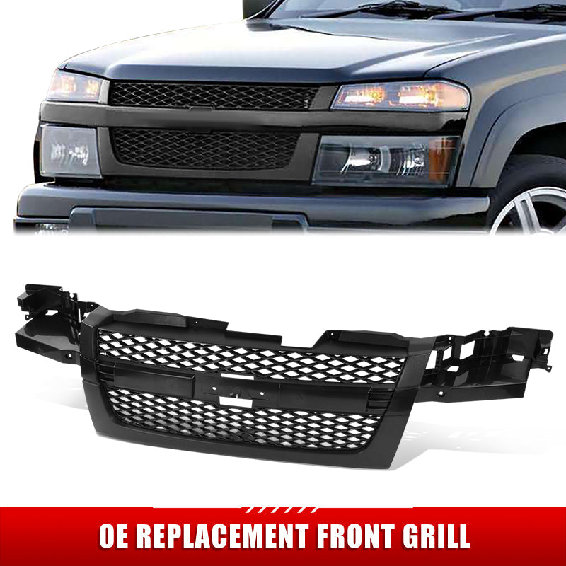 Factory Replacement Grille <br>04-09 Chevy Colorado LS, LT