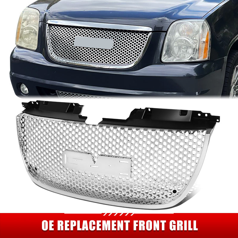 Factory Replacement Grille w/Badge Slot <br> 07-14 GMC Yukon/XL 1500