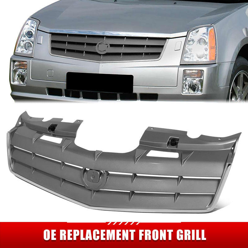 Factory Replacement Horizontal Slats Grille <br> 06-09 Cadillac SRX