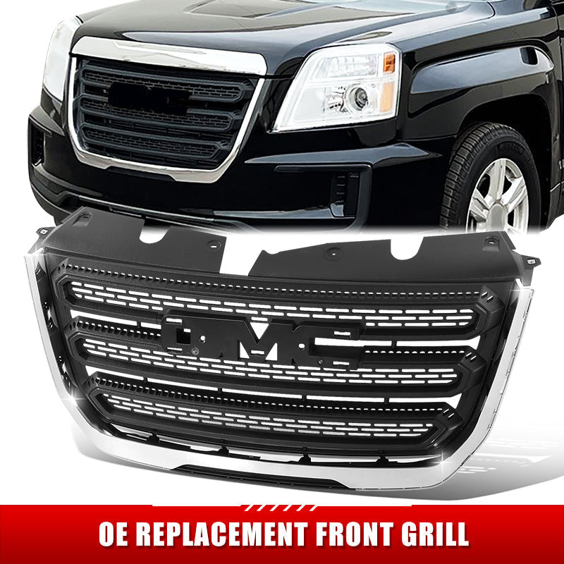 Factory Replacement Grille (Black/Chrome) <br>16-17 GMC Terrain