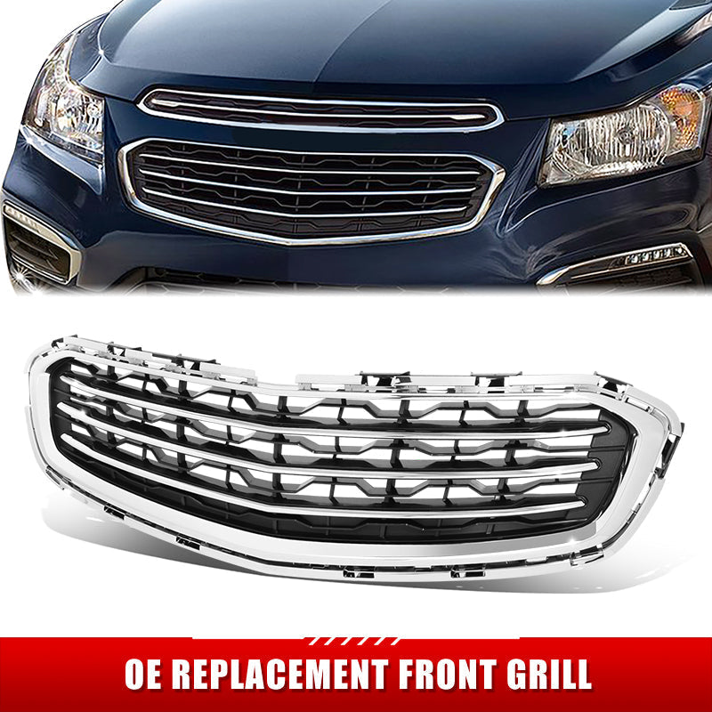 Factory Replacement Black Wire Frame Grille <br> 15-16 Chevy Cruze/Limited