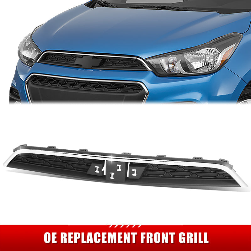 Factory Replacement Grille (Chrome) <br>16-18 Chevy Spark