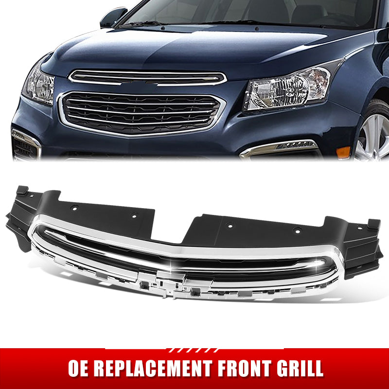 Factory Replacement Grille (Chrome) <br>2015 Chevy Cruze, 2016 Limited