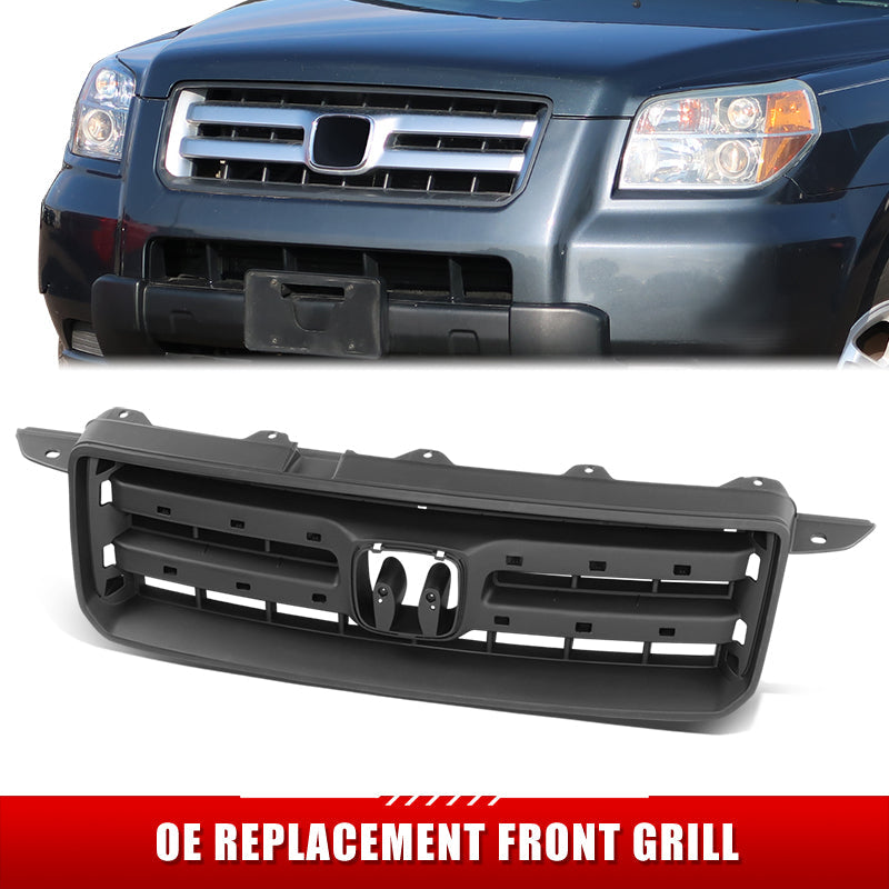 Factory Replacement Grille <br>06-08 Honda Pilot