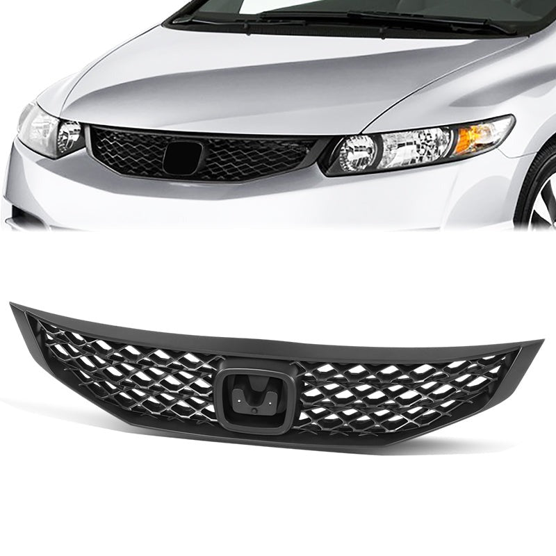 Factory Replacement Grille <br>09-11 Honda Civic 2Dr