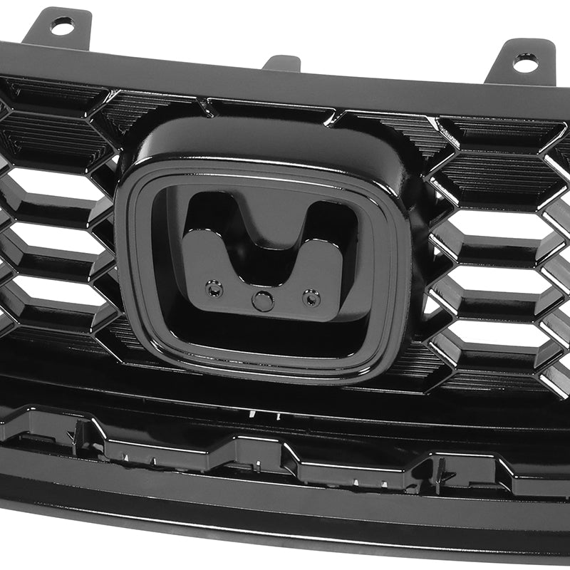 Factory Replacement Grille <br>13-15 Honda Civic 4Dr 2.4L