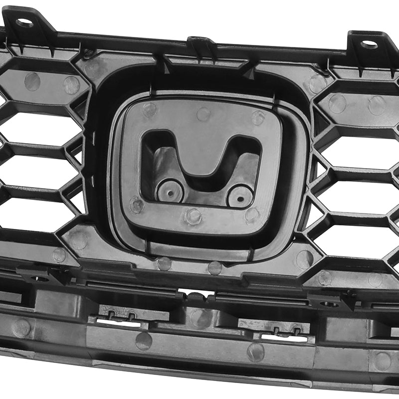 Factory Replacement Grille <br>13-15 Honda Civic 4Dr 2.4L