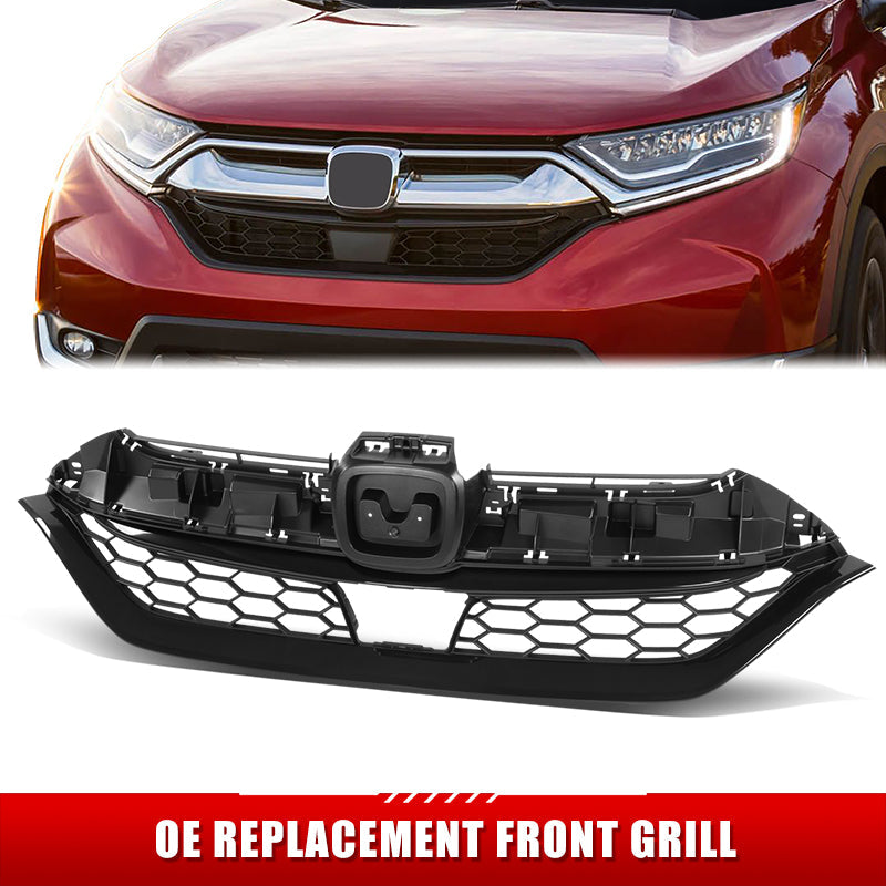 Factory Replacement Grille <br>17-19 Honda Cr-V