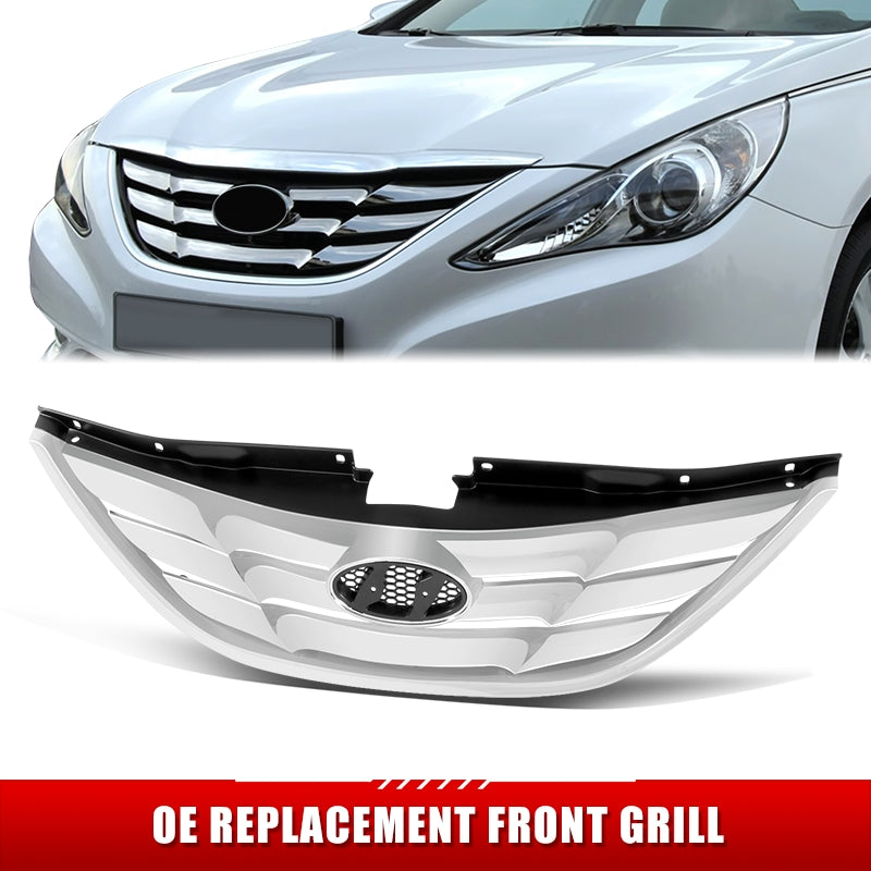 Factory Replacement Grille <br>11-13 Hyundai Sonata