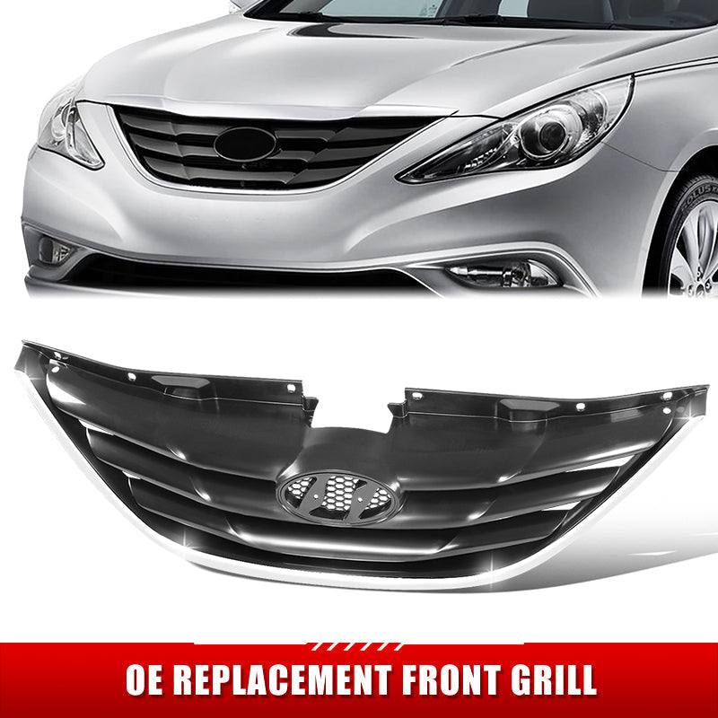 Factory Replacement Grille <br>11-14 Hyundai Sonata