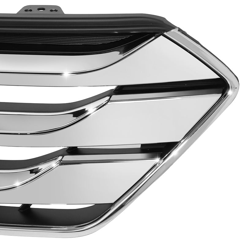 Factory Replacement Horizontal Slats Grille <br> 13-14 Hyundai Santa Fe