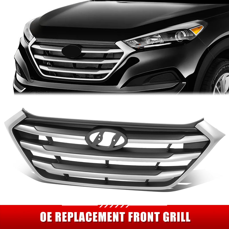 Factory Replacement Grille <br>16-17 Hyundai Tucson