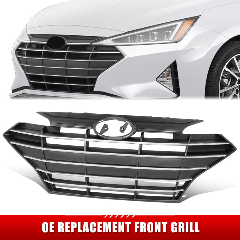 Factory Replacement Grille <br>19-20 Hyundai Elantra