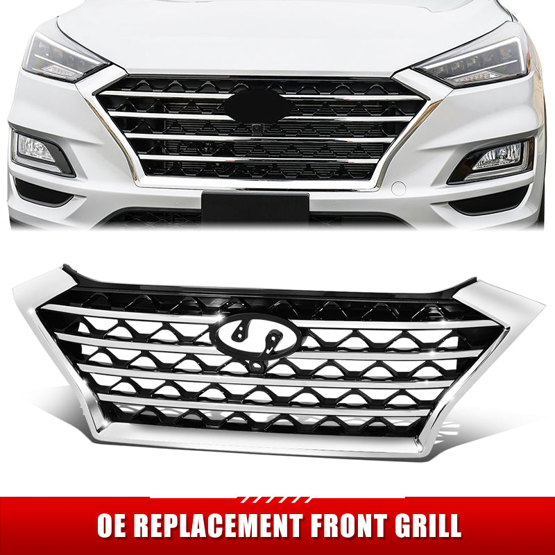 Factory Replacement Grille <br>19-21 Hyundai Tucson w/Surround View